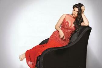 Sexy Parineeti Chopra Red Dress Wallpaper HD New