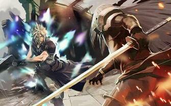 Cloud Vs Sephiroth Wallpaper