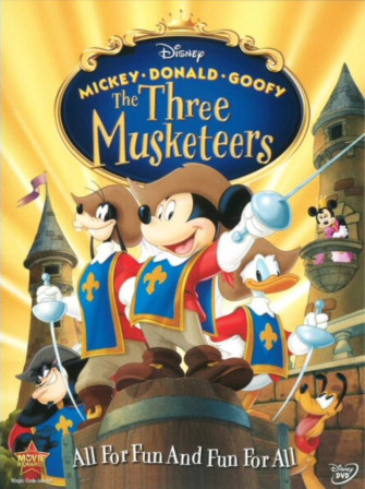 Mickey Donald Goofy The Three Musketeers Video