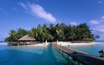 Maldives Beach 4k Wallpaper Desktop