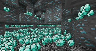 Minecraft Diamond Cave By Perfectpikachulp