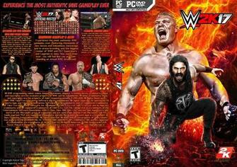 Capa Wwe 2k17 Pc Gamecover Capas Customizadas Para Dvd