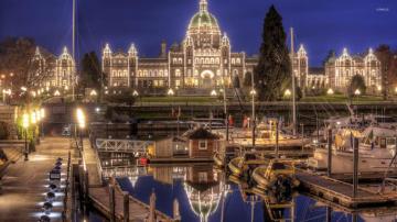 British Columbia Parliament Buildings Wallpaper