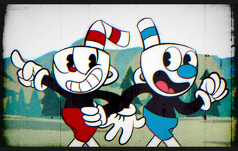 Cuphead And Mugman By Tokita33