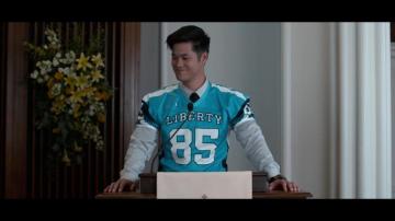 Champion Jersey Of Ross Butler As Zach Dempsey In Reasons Why