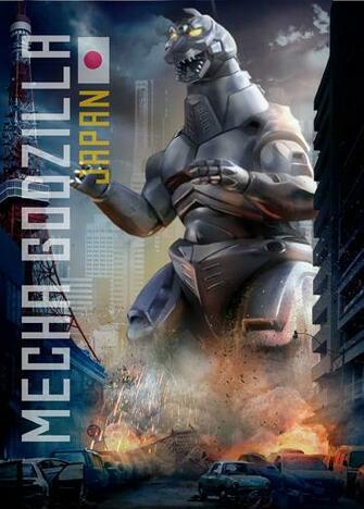 Mecha Godzilla By Ikuyoan