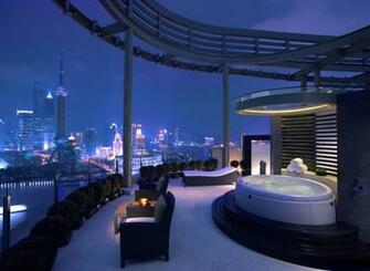 Hot Tub On The Top Of A Skyscraper Wallpaper Id