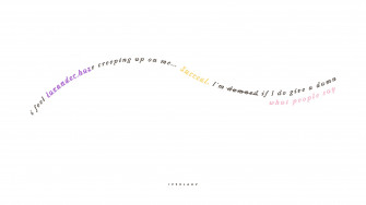 Taylor Swift Lyrics Wallpaper