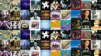 Stone Roses Oasis Definetly Maybe Pink Wallpaper