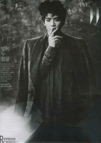 Minho S Inter With W Korea Magazine By Iirachanii On