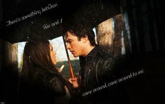Damon And Elena Wallpaper The Vampire Diaries Tv Show