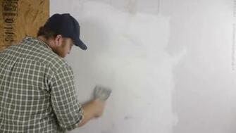 Video Skim Coat A Wall After Wallpaper Removal Ehow