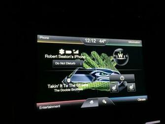Custom Seahawks Background Screens In My New Ford Fusion
