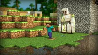 Wallpaper Iron Man Minecraft