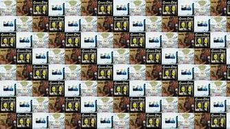 Green Day Dookie Insomniac Nimrod Shenanigans Wallpaper Tiled