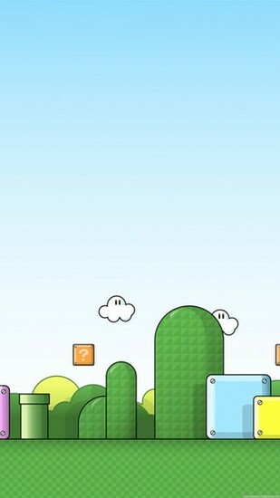 HD Super Mario Bros World Mobile Phone Wallpaper