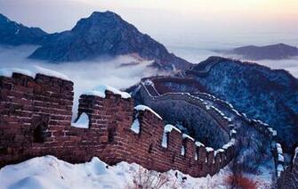 World Under Snow In Magical Photos Nature Great Wall Of