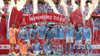 Man City Beats United In Fa Cup Final To Complete Second