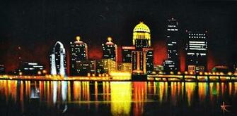 Louisville Painting By Thomas Kolendra Fine Art Prints