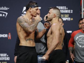 Ufc Live Max Holloway Vs Alexander Volkanovski Mma
