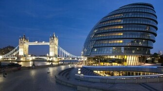 England London City Hall Tower Bridge Wallpaper MixHD