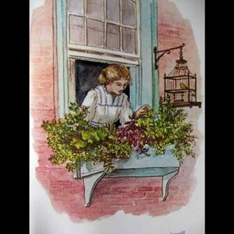 Betty Crockers Kitchen Gardens Tasha Tudor Illustrations Herb