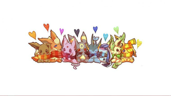 Eevee Evolutions Wallpaper