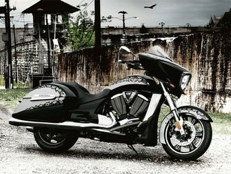 Victory Cross Country Motorcycle Desktop Wallpaper