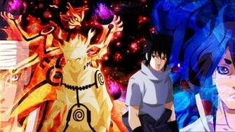 Naruto Digital Wallpaper Uchiha Sasuke Uzumaki Ashura