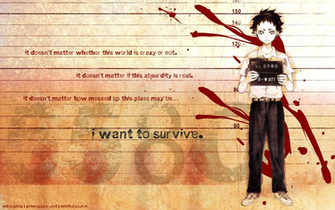 Deadman Wonderland Computer Wallpaper Desktop Background