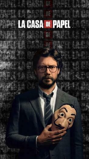 Professor Money Heist Wallpaper Top