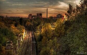 Railway Scenery Wallpaper Beautiful