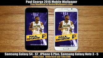 Paul George Indiana Pacers Mobile Wallpaper Basketball