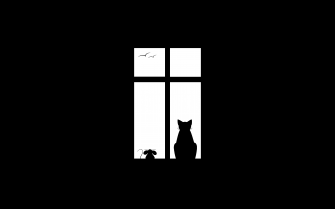 Dark Minimalist Wallpaper