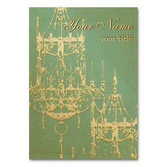 Chandelier Business Cards And Card