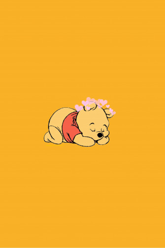 A Lovely Aesthetic With Winnie The Pooh Wallpaper