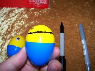 Happy Easter Minions Badge Wear