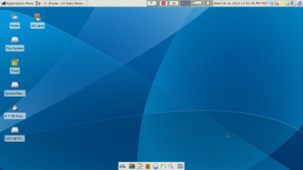 My New Xfce Desktop In Debian Wheezy Screenshot Tweaks And
