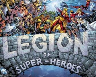 Legion Of Super Heroes Dc Comics Wallpaper