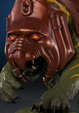Masters Of The Universe Battlecat Scale Statue At Mighty