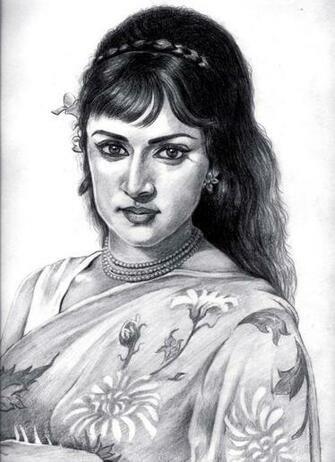 Pencil Sketch Wallpaper