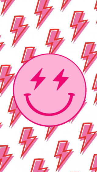 Preppy Smiley Aesthetic Wallpaper Retro Face