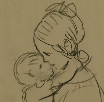 Lot Tasha Tudor Original Drawing Case Antiques