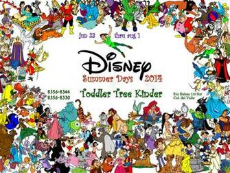 Disney Summer Days Toddler Tree