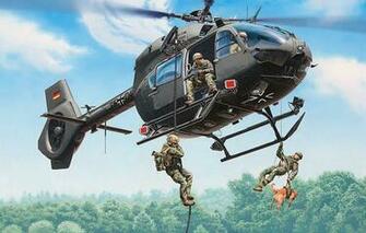 Wallpaper Airbus Helicopters H145m Luh Ksk Special Forces
