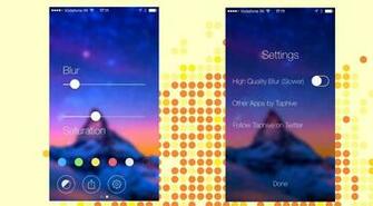Ios Design Style Then Blur Studio Is A Really Cool Way To Do It