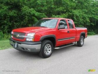 Victory Red Chevrolet Silverado Z71 Extended Cab