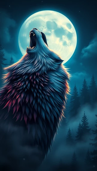 Really Cool Wolf Wallpaper