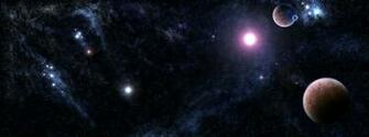 Fi Planets Stars Nebula Wallpaper