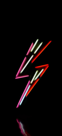Neon Lights iPhone Wallpaper